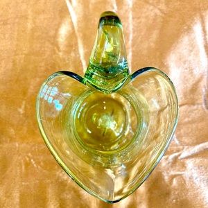 Jamestown Handblown Art Glass/Mini Pitcher